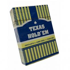 Покерные карты. Texas Hold'em. Синяя рубашка