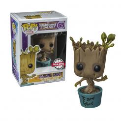 Funko Pop. Bobble Marvel Guardians Of The Galaxy Dancing Groot (Exc)