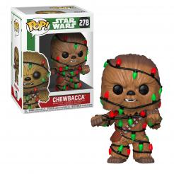 Funko Pop. Bobble Star Wars Holiday Chewbacca w/Lights