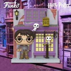 Funko Pop. Deluxe Harry Potter Diagon Alley Harry Potter w/Eeylops Owl Emporium (Exc)