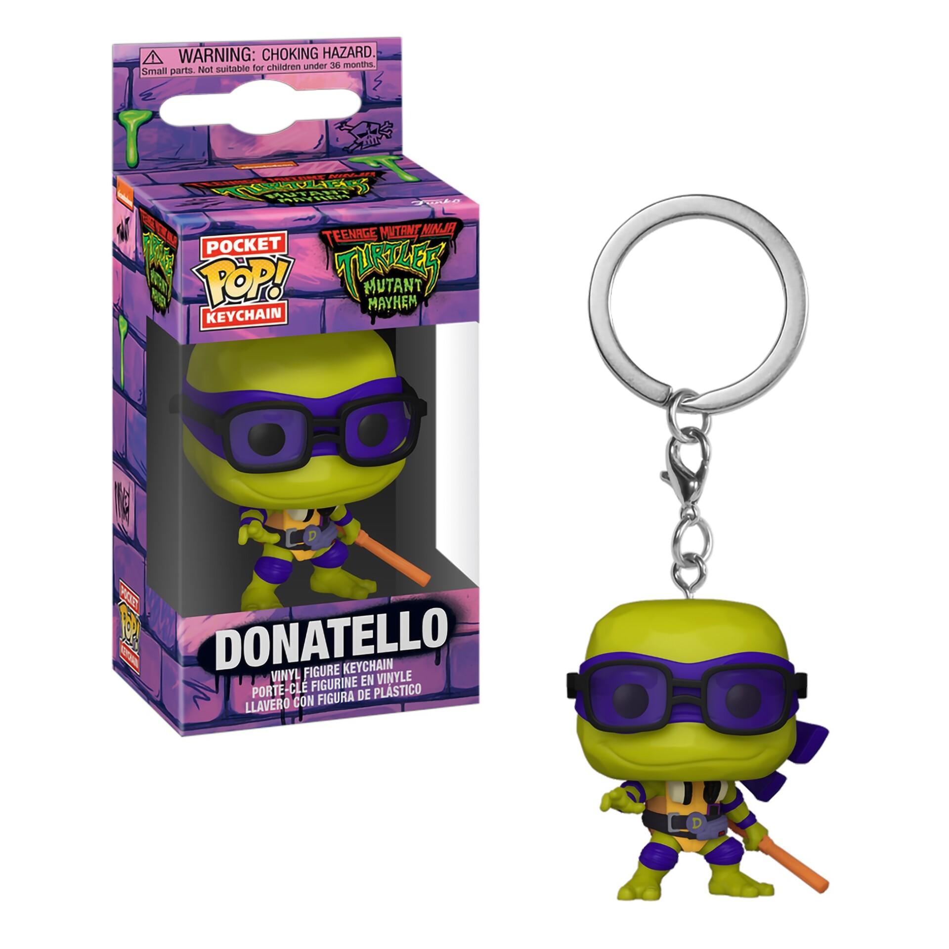 Funko Pop. Брелок. Pocket POP! TMNT Mutant Mayhem Donatello 72329