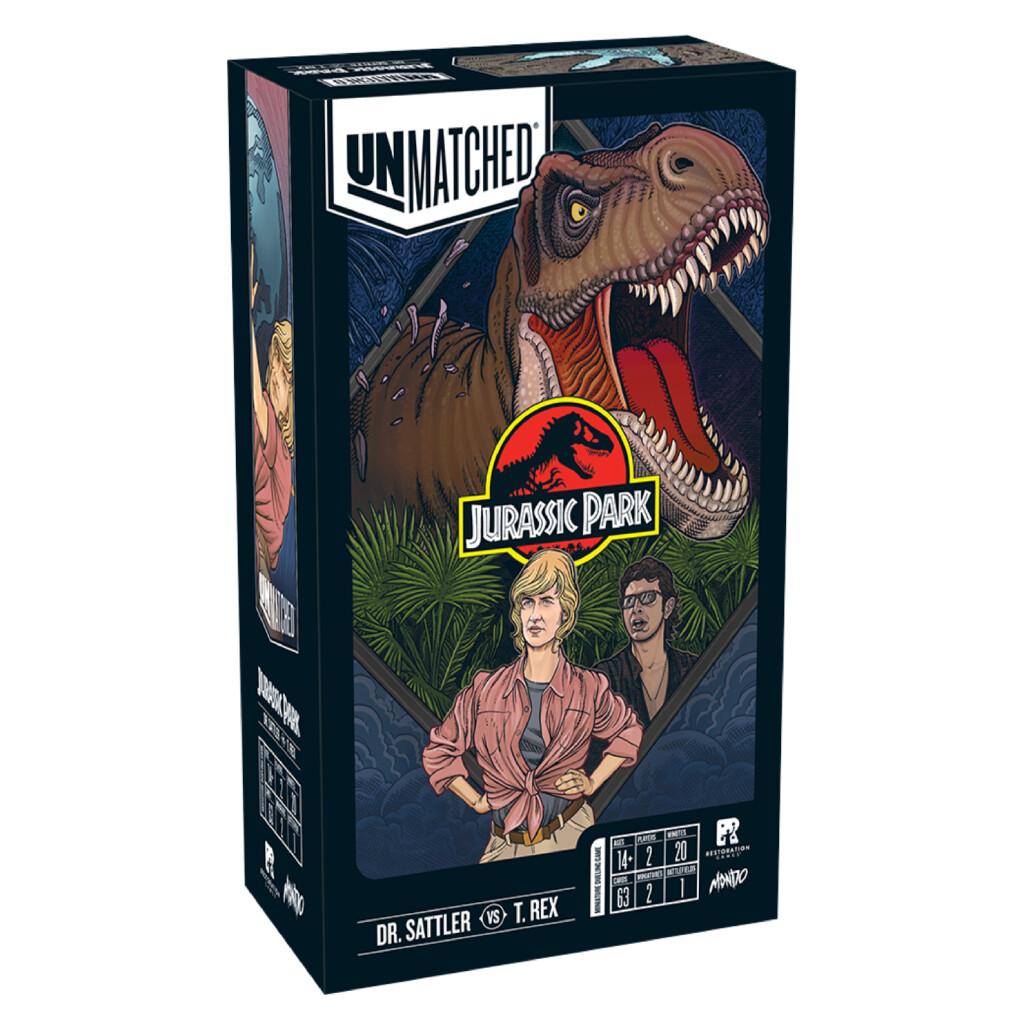Unmatched. Jurassic Park - Sattler vs. T-Rex
