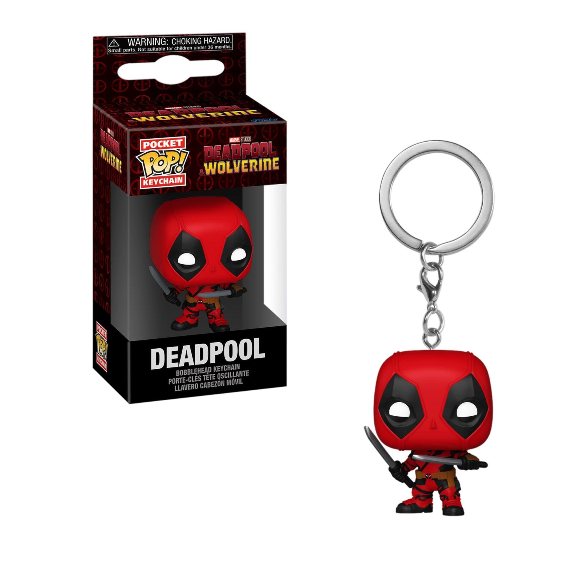 Funko Pop. Брелок. Pocket POP! Marvel Deadpool 3 Deadpool