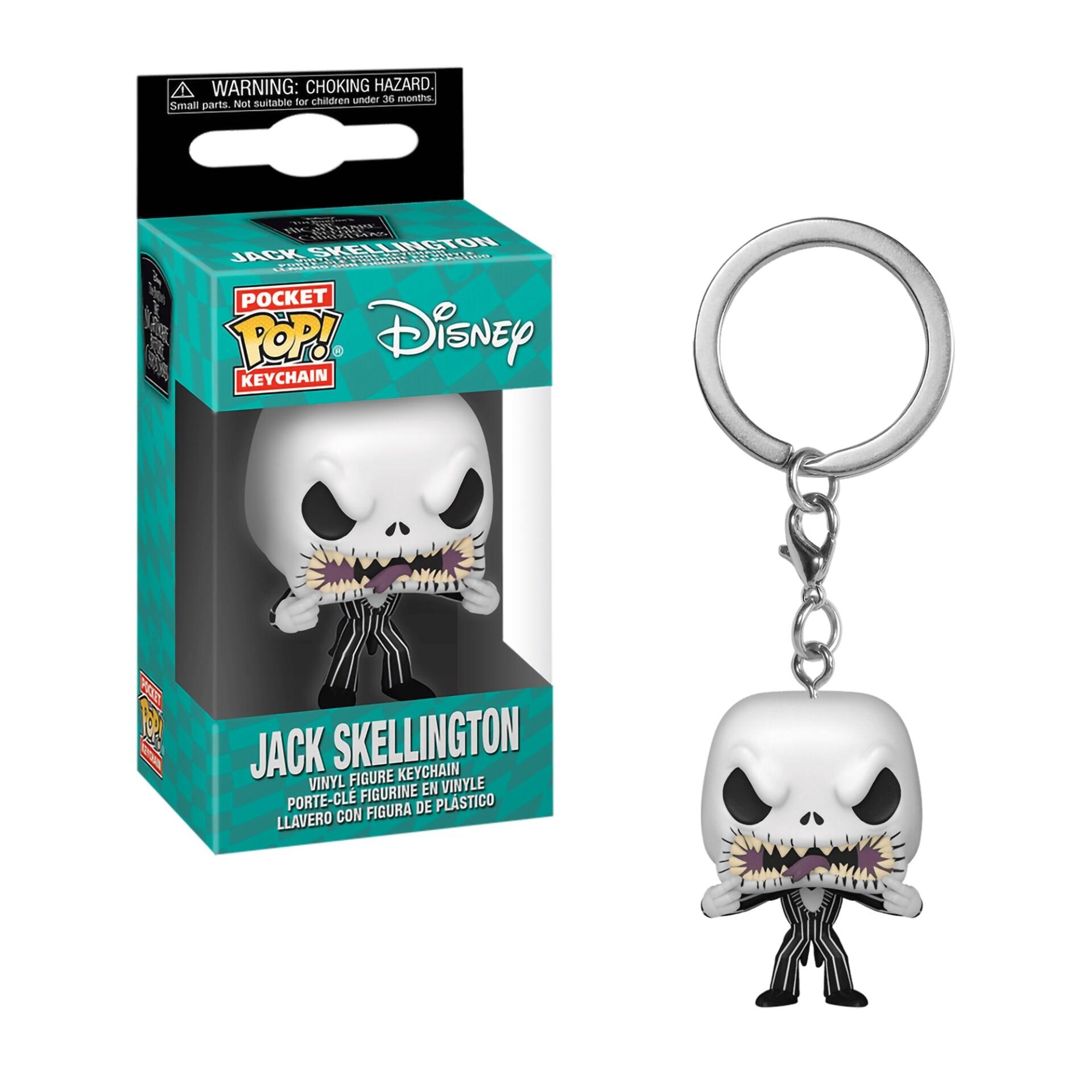 Funko Pop. Брелок. Pocket POP!  Disney TNBC Jack (scary face)