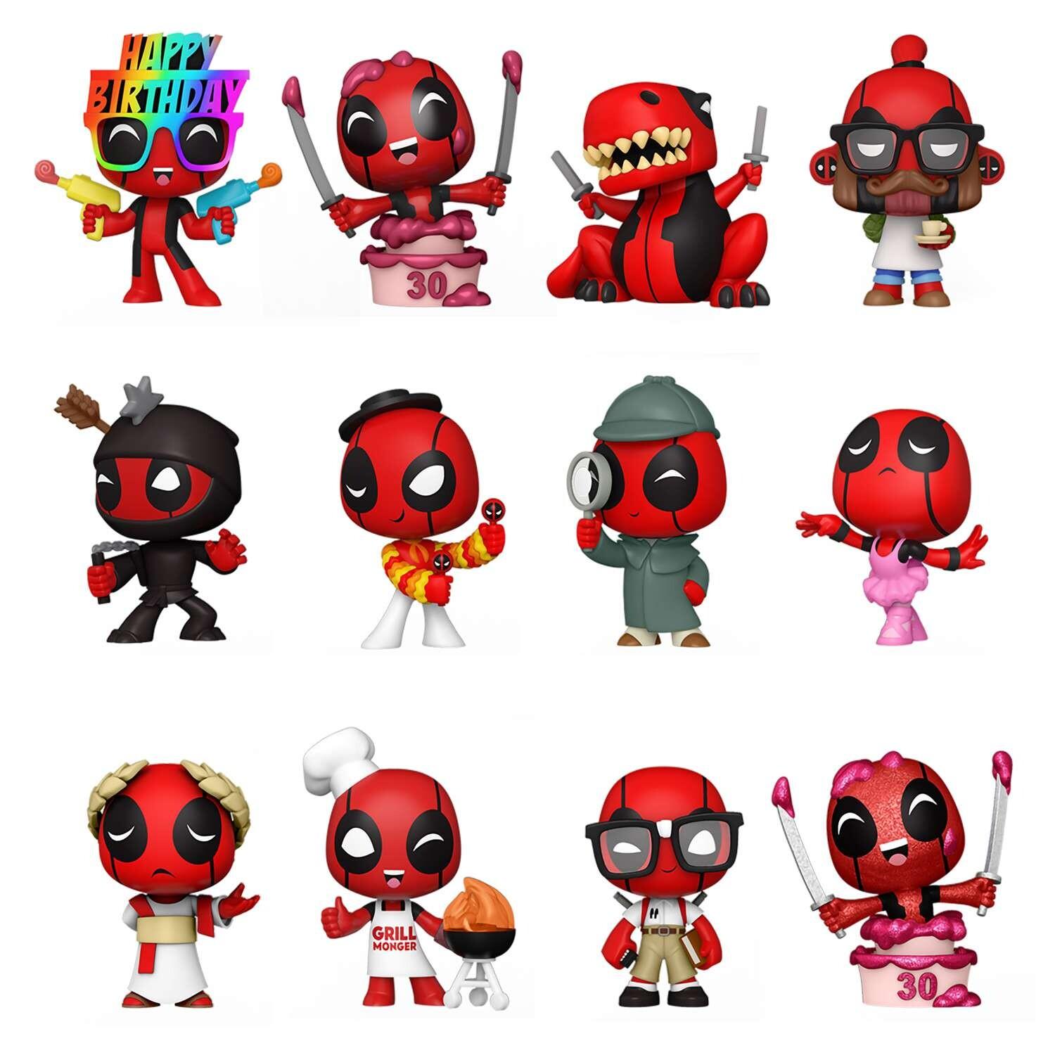 Funko Mystery Minis Marvel Deadpool 30th 1 штука в ассортименте (из 12)