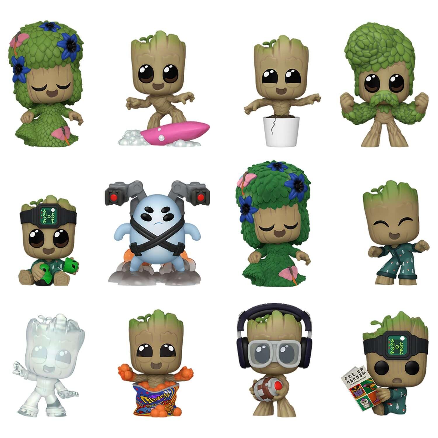 Funko Mystery Minis Marvel I Am Groot 1 штука в ассортименте (из 12)