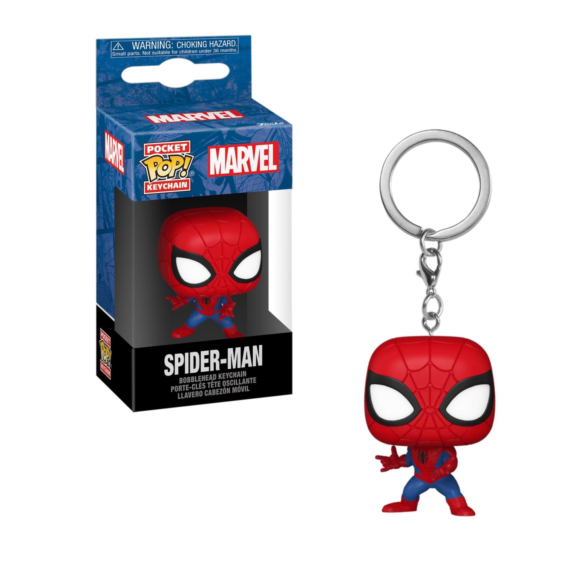 Funko Pop. Брелок. Pocket POP! Marvel New Classics Spider-Man