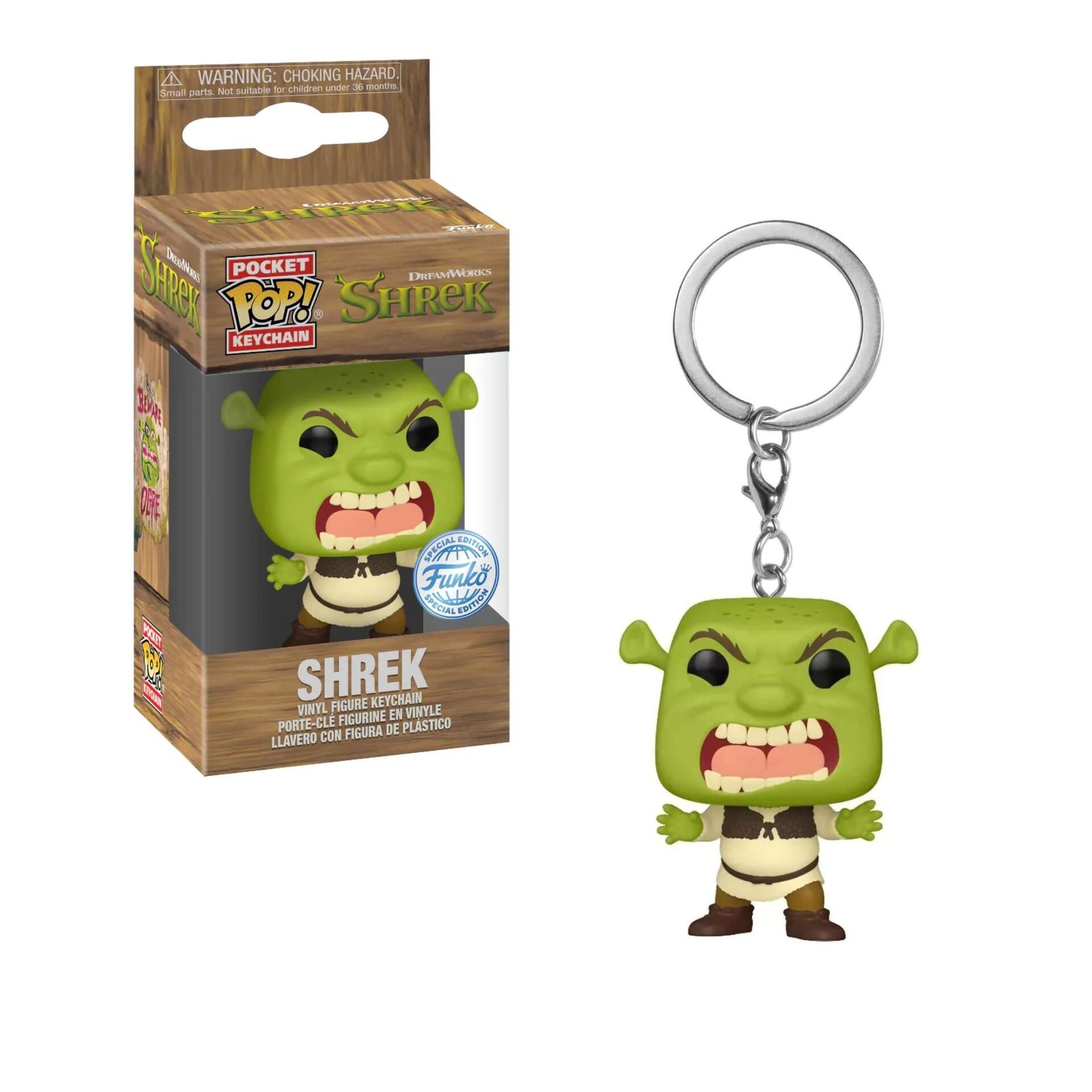 Funko Pop. Брелок. Pocket POP! Shrek DW 30th Scary Shrek (Exc)