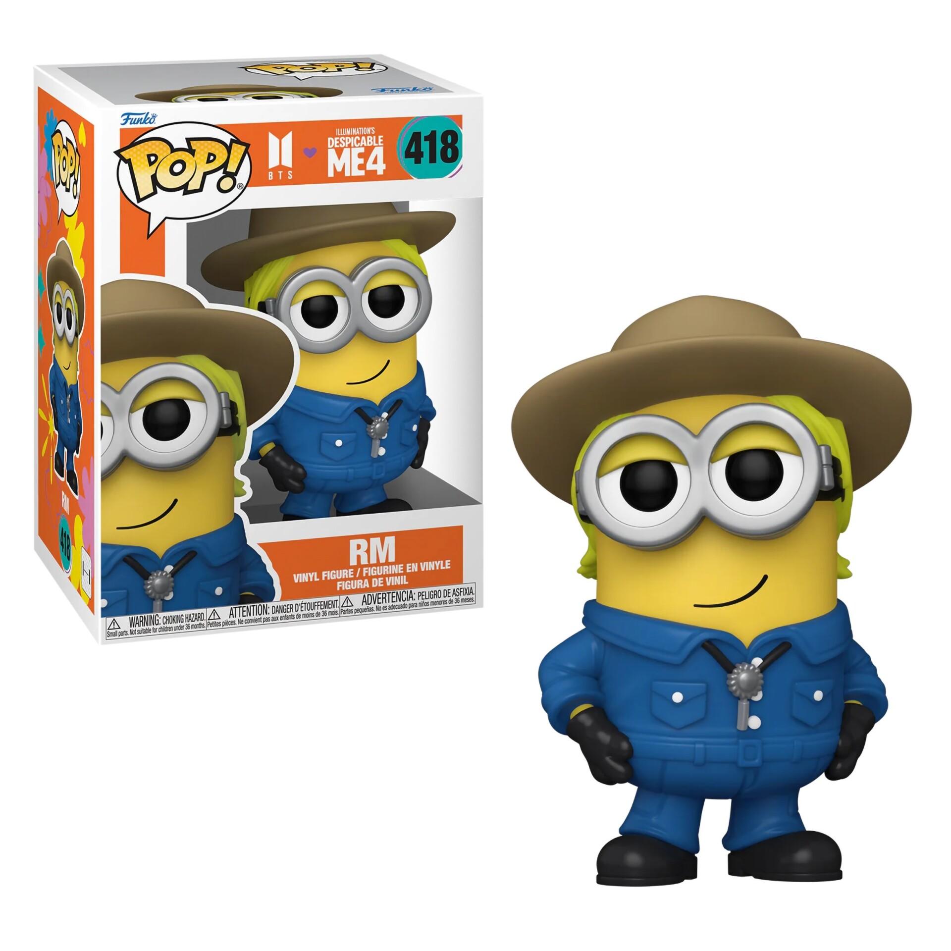 Funko Pop. Rocks BTS X Despicable Me 4 RM (418)