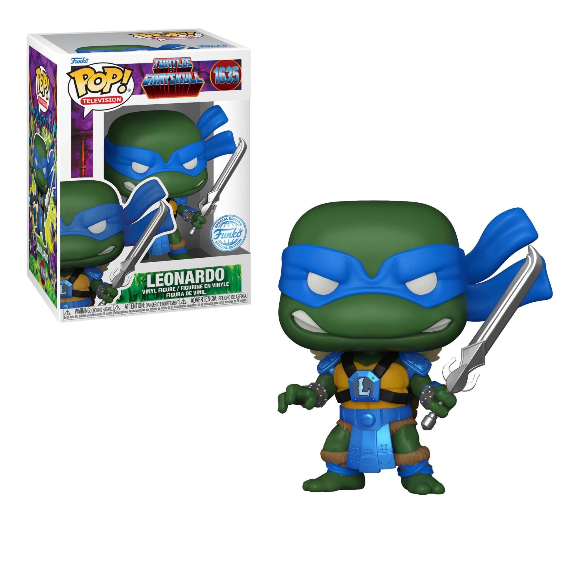 Funko Pop. TV TMNT X MOTU Leonardo (Eternia Armor) (Exc) (1635)