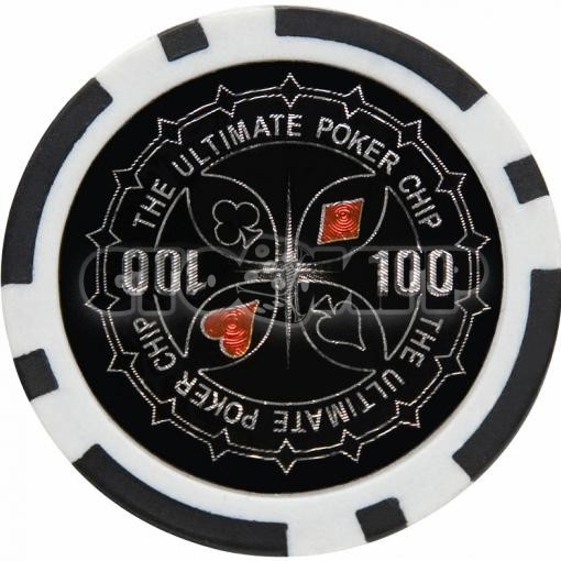 Покер 500 фишек Ultimate. Silver