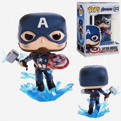 Funko Pop. AV. Captain America Broken Shield&Mjolnir