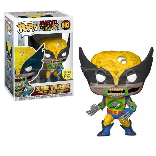 Funko Pop. Bobble Marvel Zombies Wolverine (GW) (Exc)