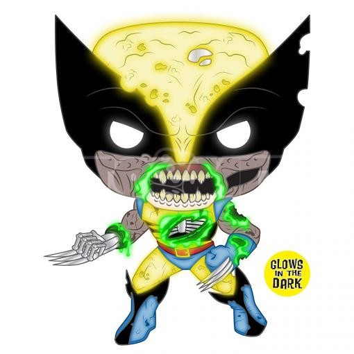 Funko Pop. Bobble Marvel Zombies Wolverine (GW) (Exc)