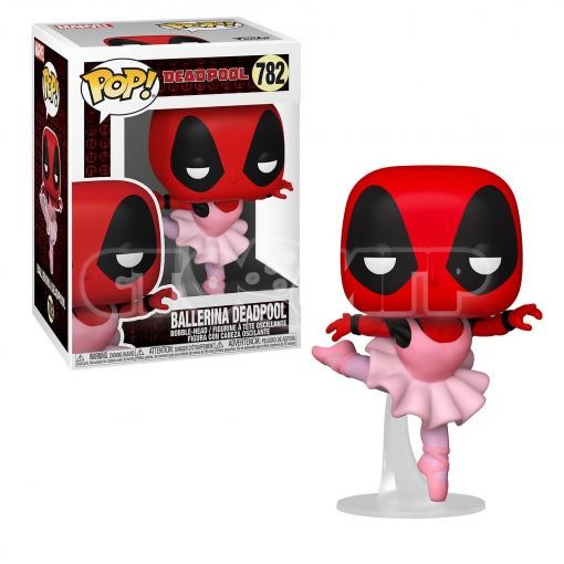 Funko Pop. Bobble Marvel Deadpool 30th Ballerina Deadpool (Exc)