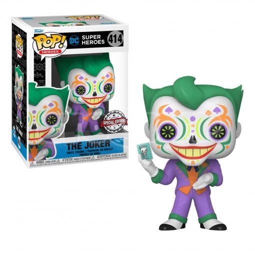 Funko Pop. Heroes DC Dia De Los Joker (GW) (Exc) (414)