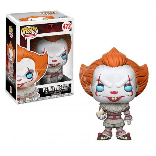 Funko Pop. Movies IT Pennywise with Boat