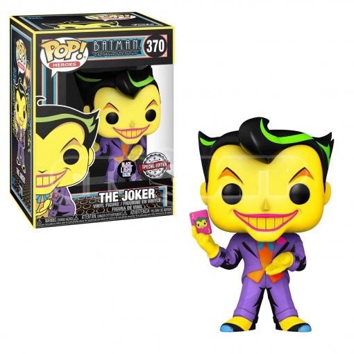 Funko Pop. Heroes DC Batman Animated Series Joker (Black Light) (Exc)