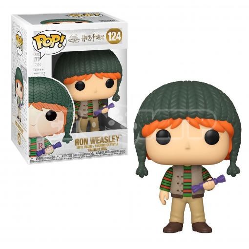 Funko Pop. HP. Harry Potter S11 Holiday Ron Weasley (124)