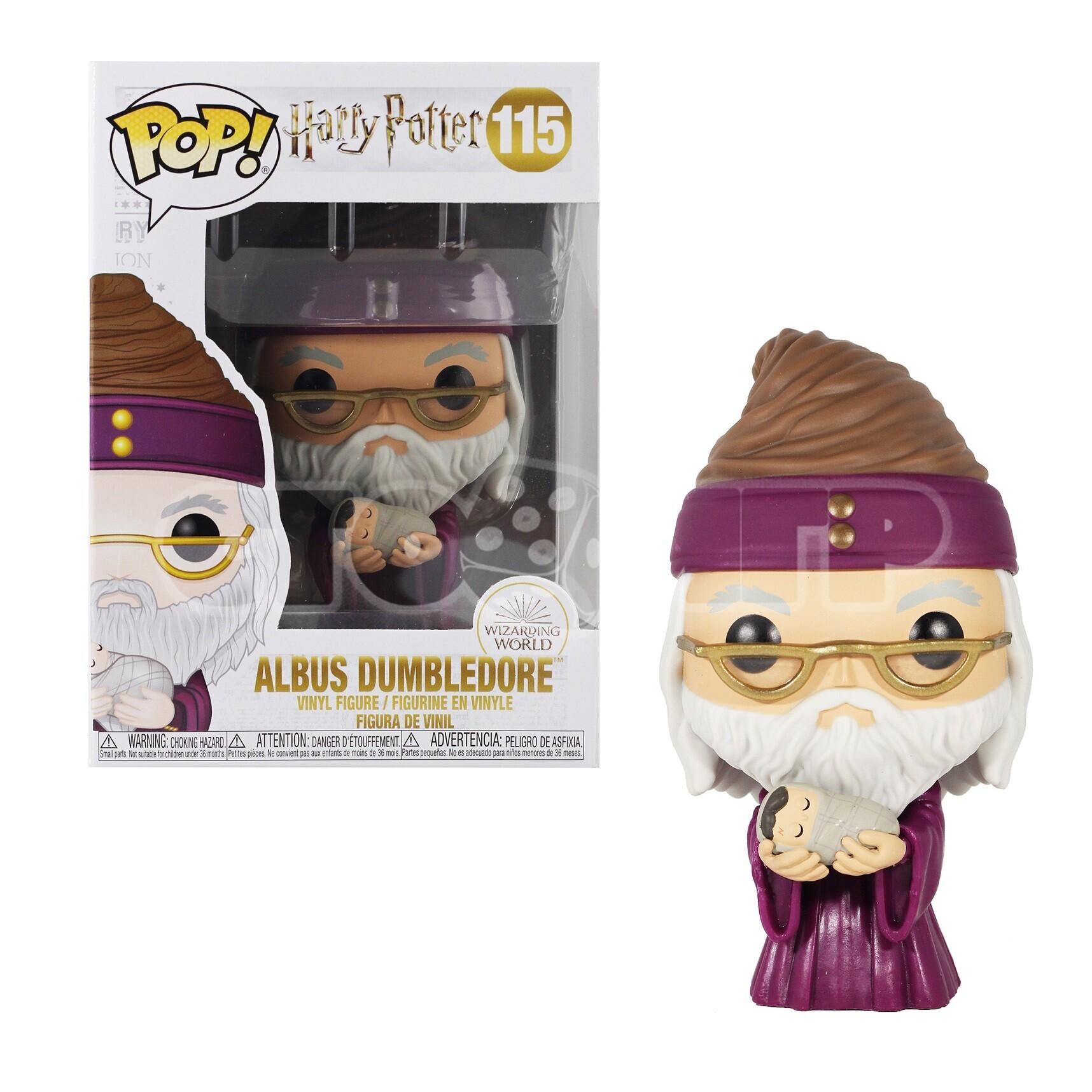 Funko Pop. HP. Harry Potter S10 Albus Dumbledore w/Baby Harry (115)