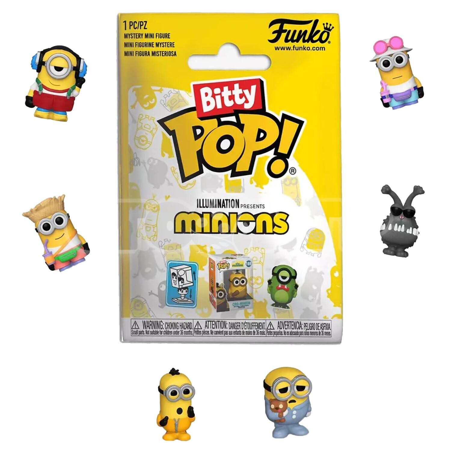 Фигурка Funko Bitty POP! Movies Minions 1 штука в ассортименте (из12)