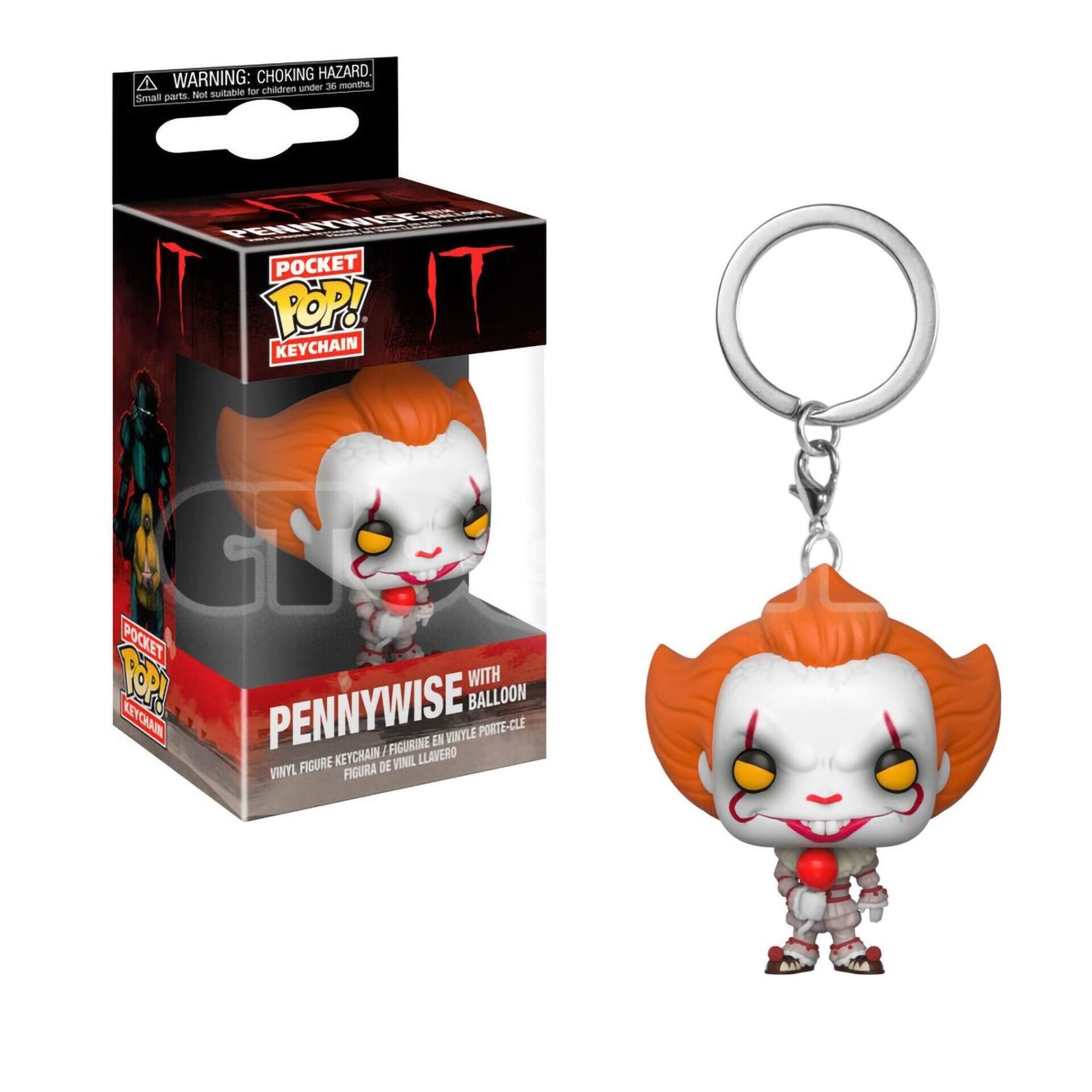 Funko Pop. Брелок. Pocket POP! IT S2 Pennywise (w/balloon)