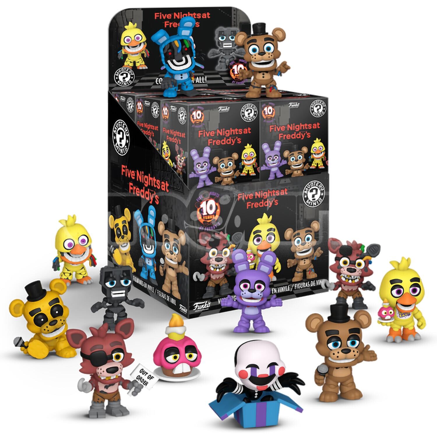 Funko Mystery Minis FNAF 10th 1 штука в ассортименте (из 12)