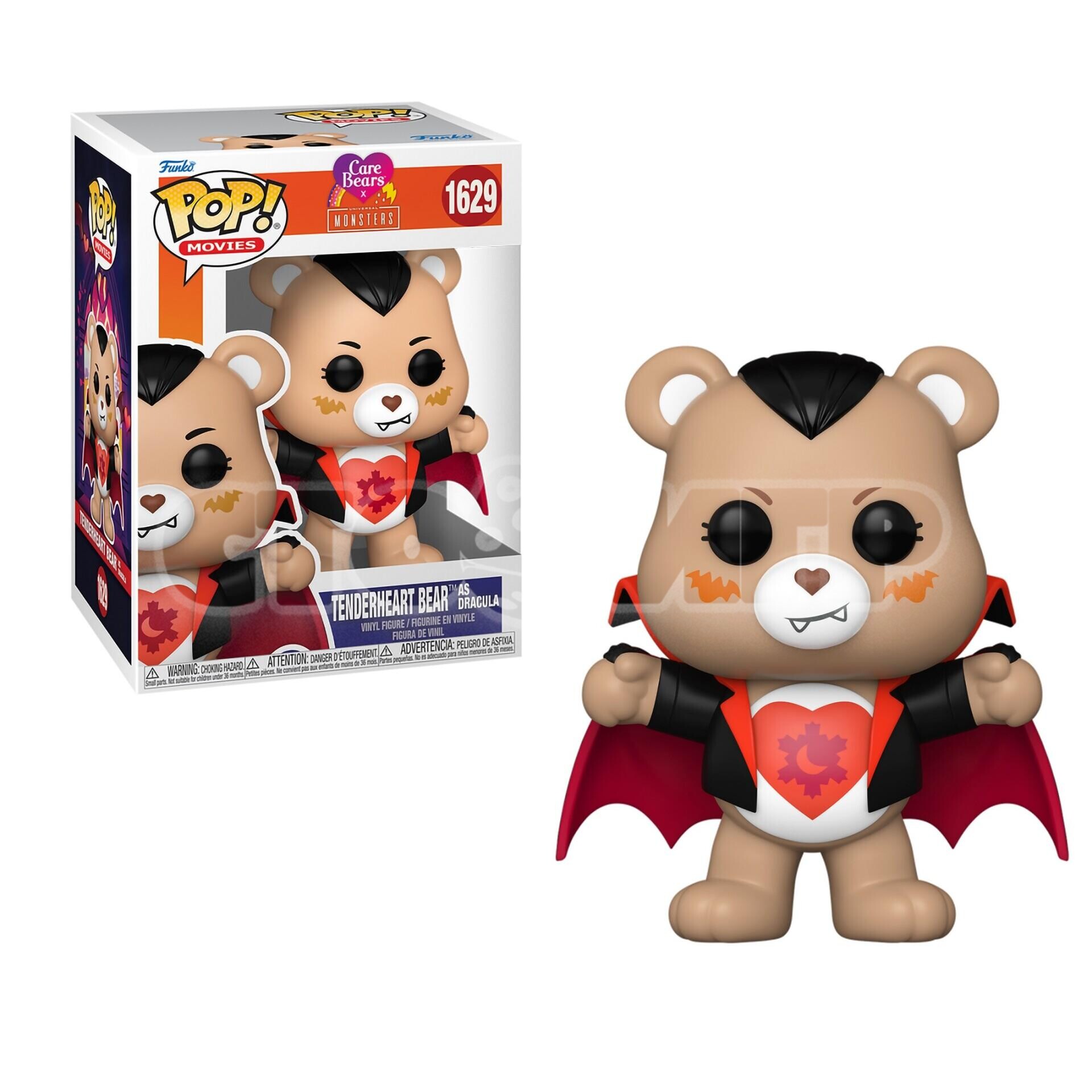 Funko Pop. Movies Care Bears X U Monsters Tenderheart Bear as Dracula (1629)