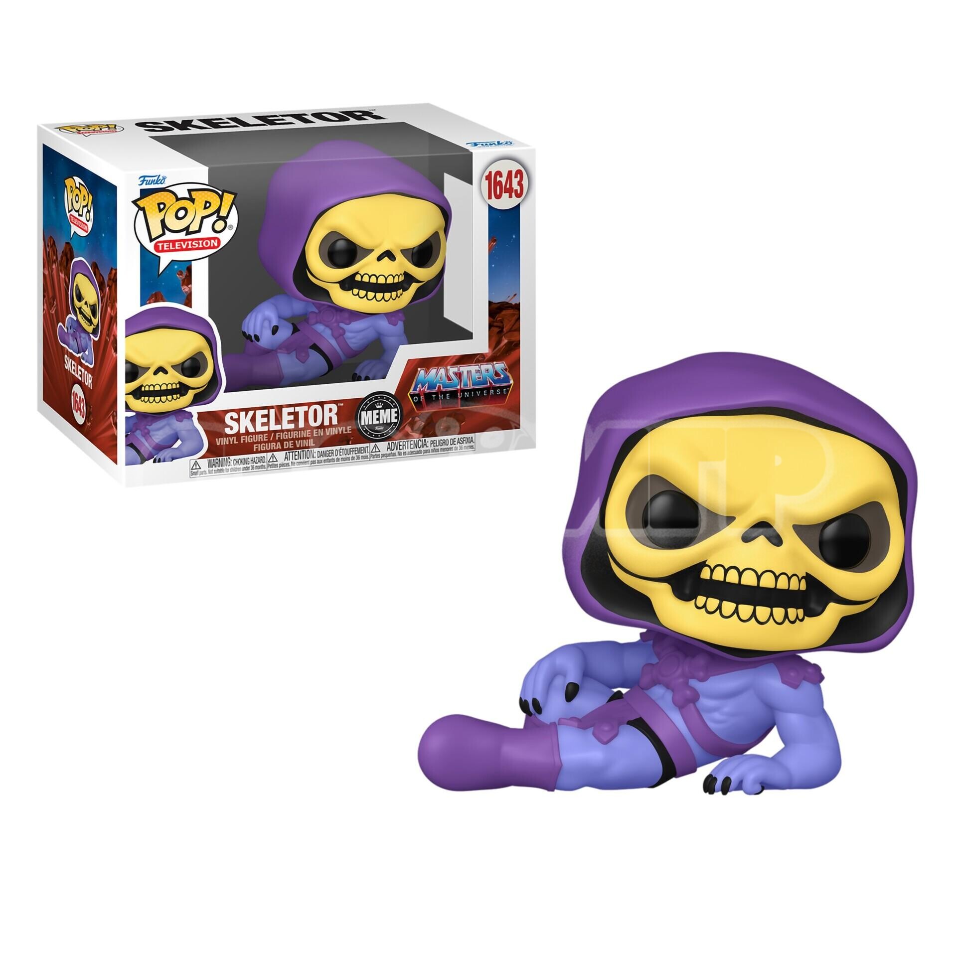 Funko Pop.  TV Meme S1 MOTU Skeletor (1643)