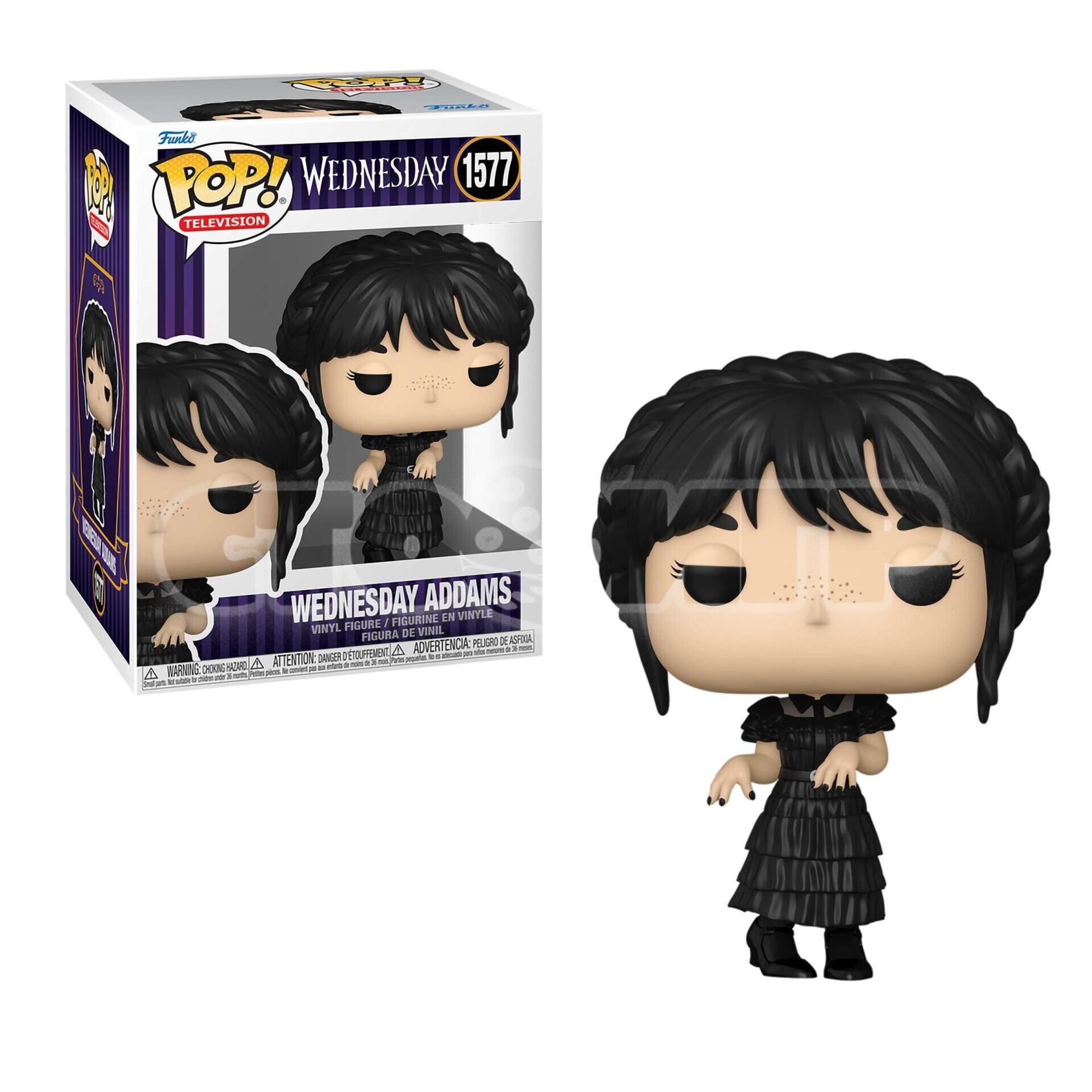 Funko Pop.  TV Wednesday Wednesday Addams Rave'n (1577)