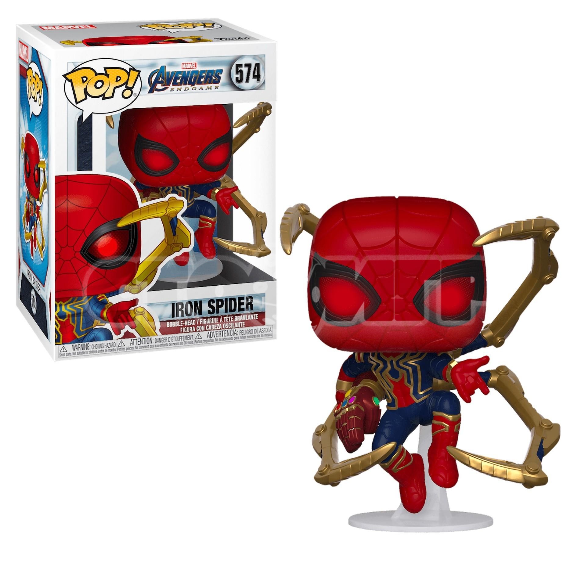 Funko Pop. AV. Marvel Avengers Endgame Iron Spider w/NanoGauntlet