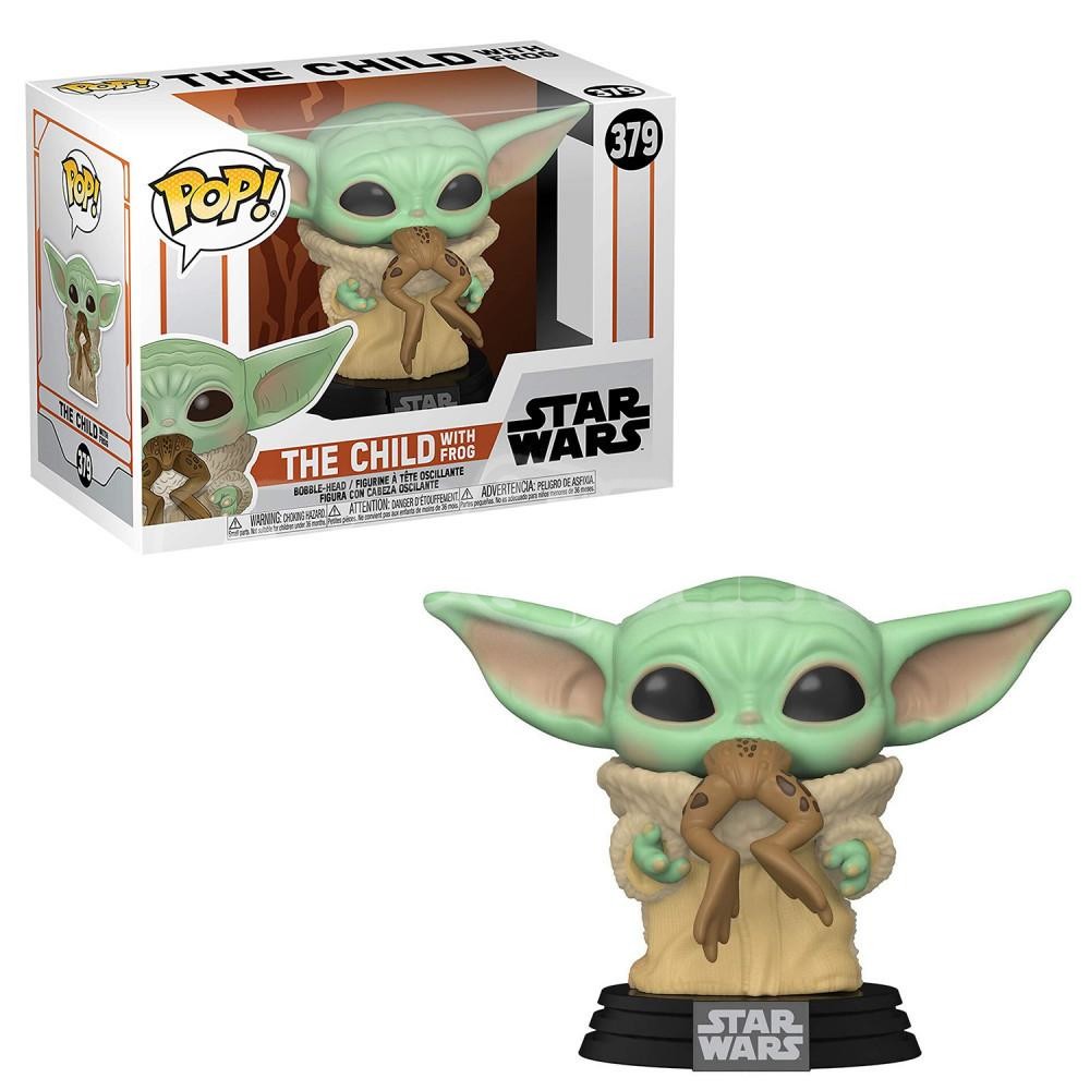 Funko Pop. SW. Mandalorian. The Child with Frog (379)