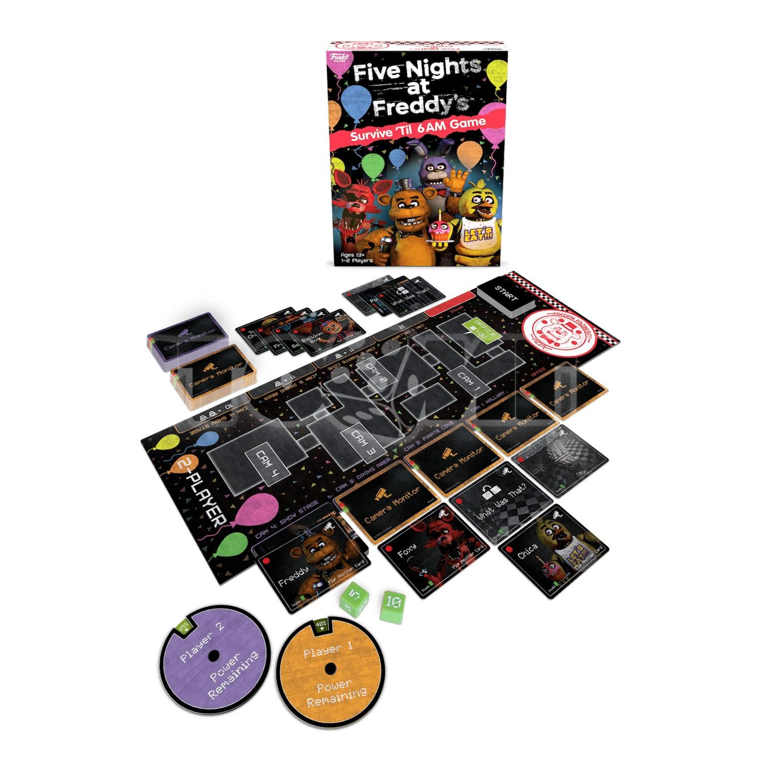 Funko Games Five Nights at Freddy's Survive 'Til 6AM Game