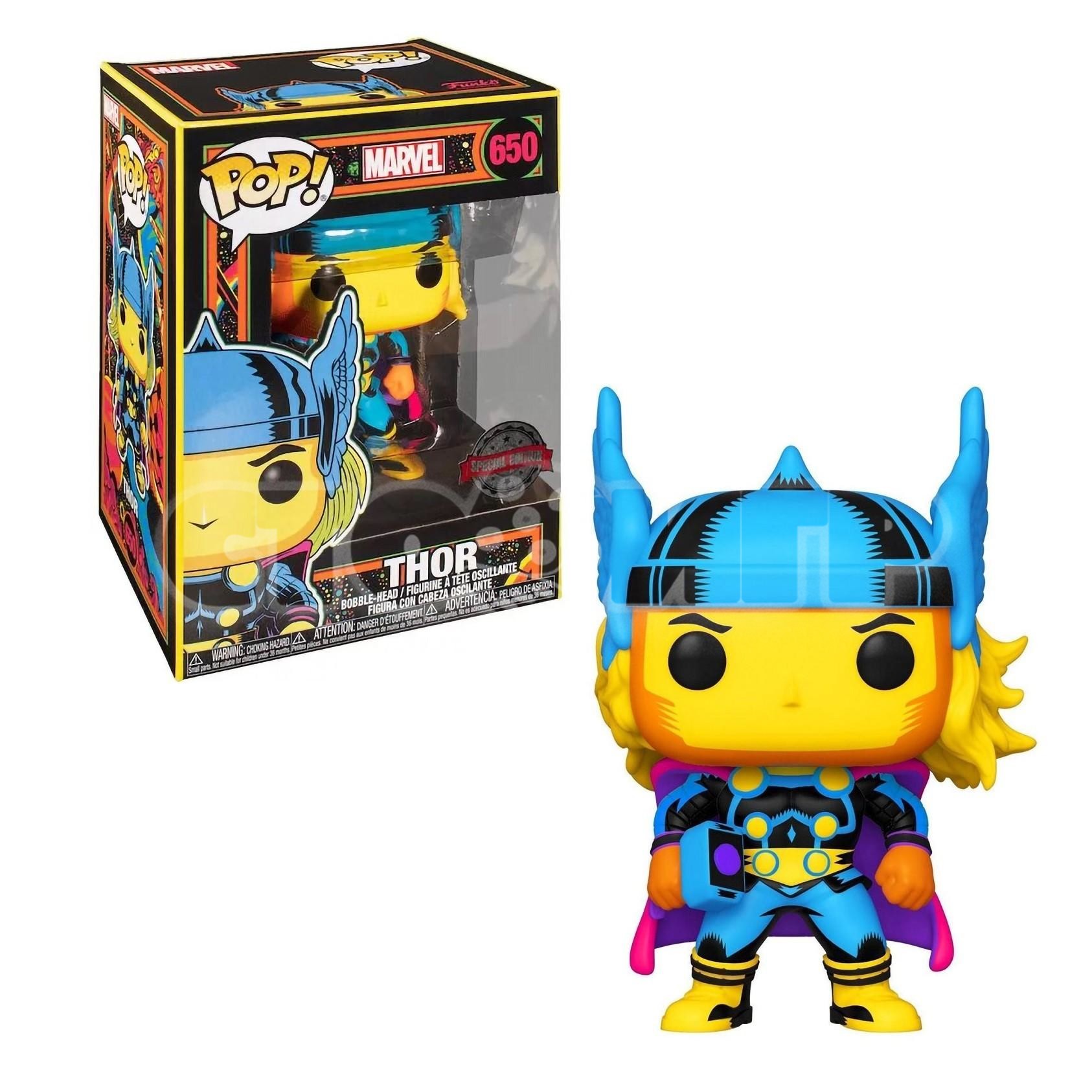 Funko Pop. AV. Bobble Marvel Thor (Black Light) (Exc)