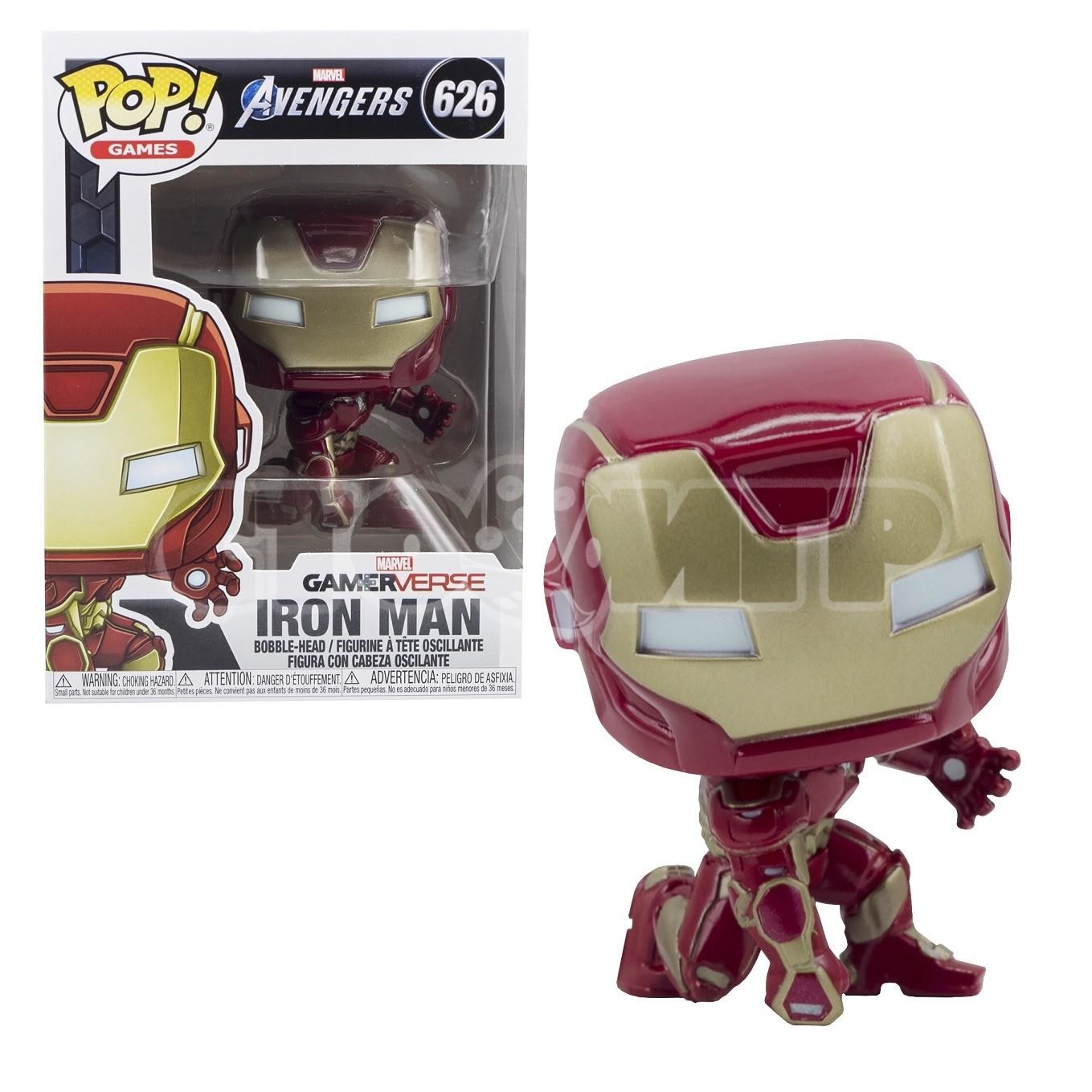 Funko Pop. Bobble Marvel Avengers Game Iron Man (Stark Tech Suit)