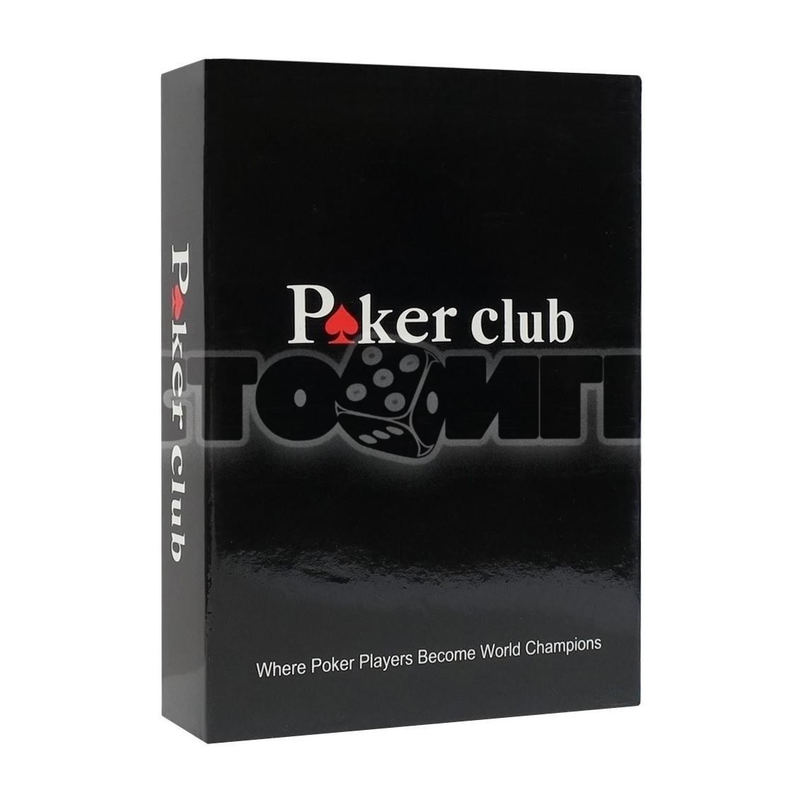 Покерные карты. Poker Club. Красная рубашка