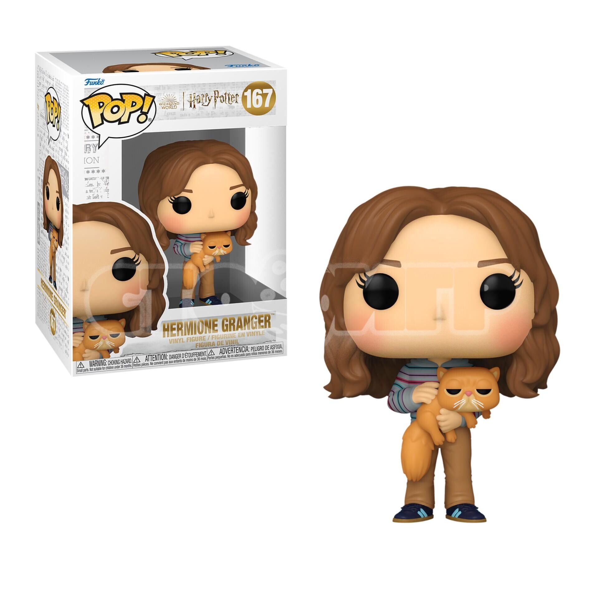 Funko Pop. HP. Harry Potter POA Hermione Granger w/Crookshanks (167)