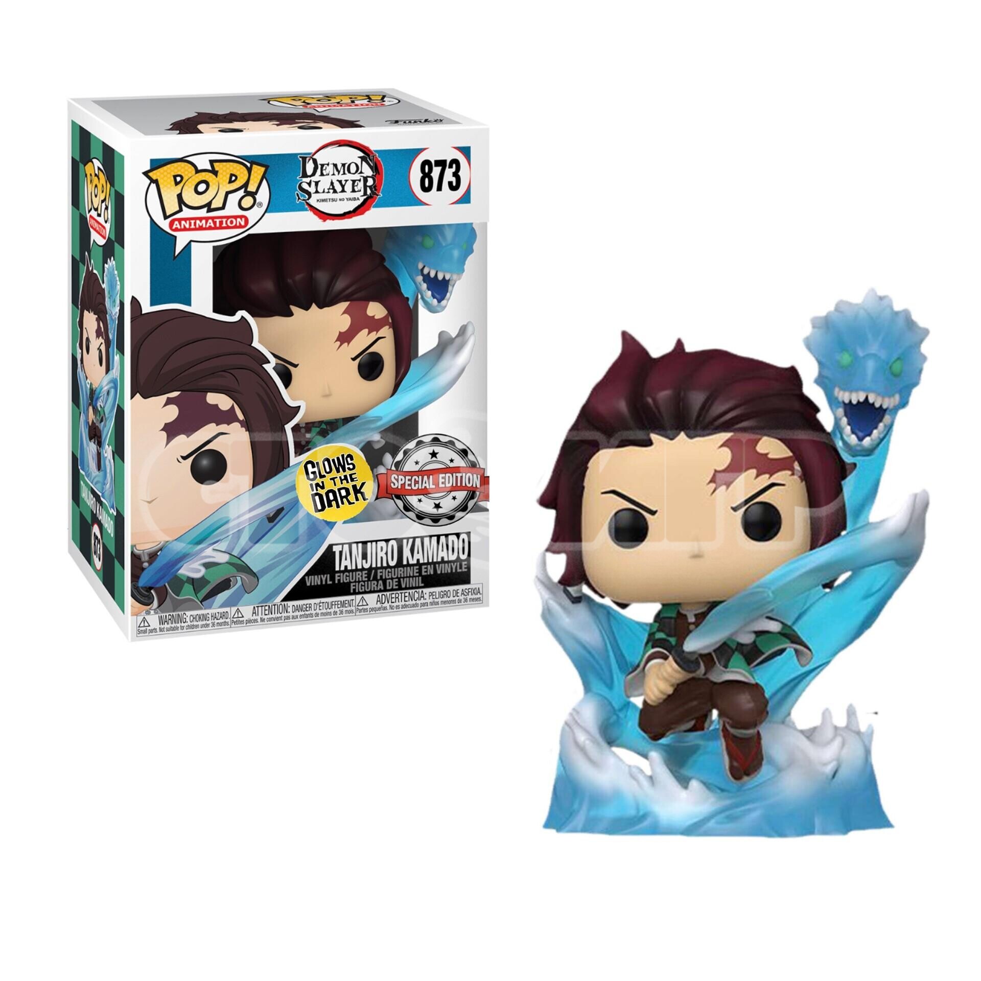 Funko Pop. Animation Demon Slayer Tanjiro Kamado with Dragon (GW/TRL) (Exc) (873)