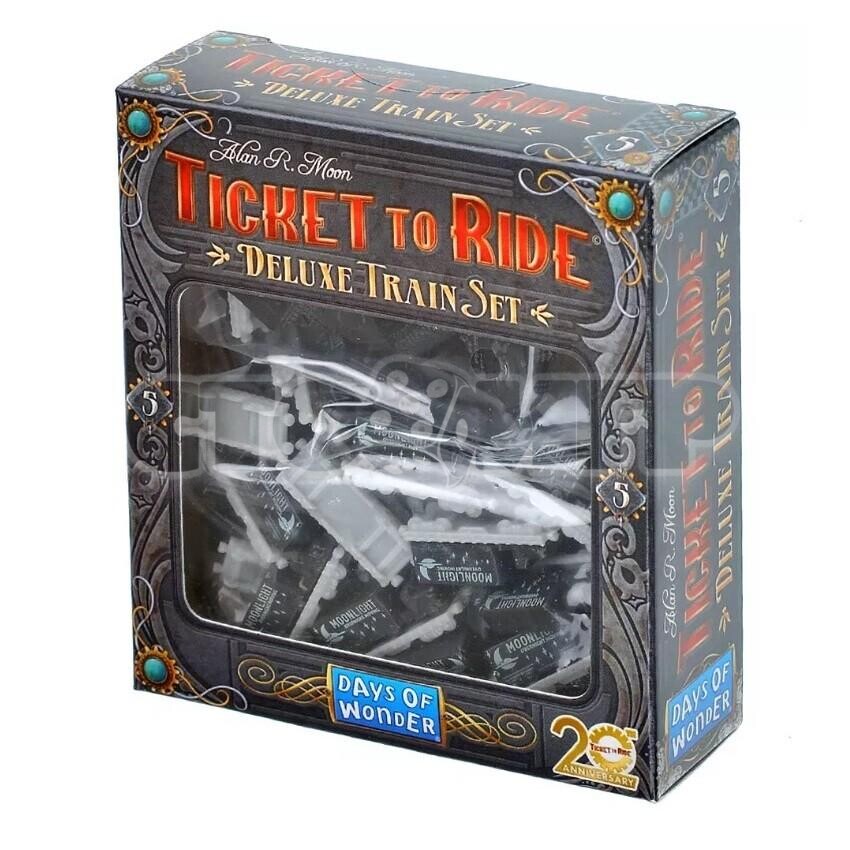 Ticket to Ride. Билет на поезд. Делюкс-набор вагонов (чёрный)