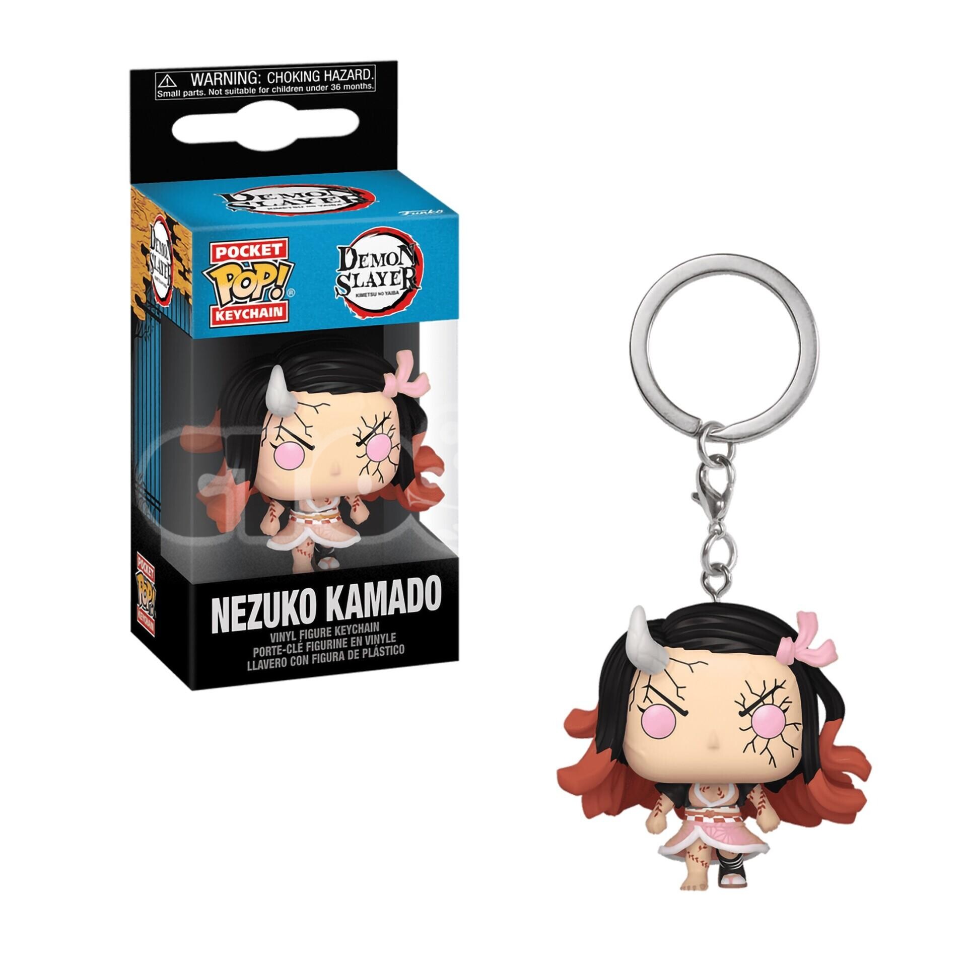 Funko Pop. Брелок. Pocket POP! Demon Slayer Nezuko Kamado (Demon Form)